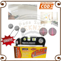 Penggaris Warepass Non Magnet Laser Fixit 4 Fungsi Pengukur Meteran