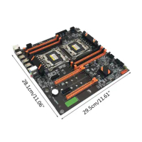 2022 New X99 Dual Server Computer Motherboard LGA2011-3 CPU DDR4 Memory Game Mainboard
