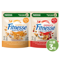 【Nestle 雀巢】纖怡全穀燕麥脆-蜂蜜燕麥/蔓越莓南瓜子300gX3包(口味任選)