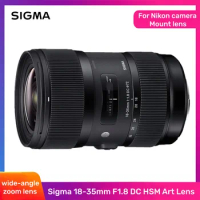 Sigma 18-35 lens SIGMA Art 18-35mm F1.8 DC HSM SLR Lens For Nikon D5200 D5300 D5500 D5600 D90 D7000 D7100 D7200 D7500 D300 D500