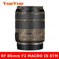 For Canon RF 85mm F2 MACRO IS STM Anti-Scratch Camera Lens Sticker Coat Wrap Protective Film Body Protector Skin Cover