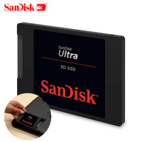 SanDisk SSD Solid State Disk Ultra 3D Internal 250GB 1TB 2TB SATA III HDD Hard Disk Drive 500G 560MB/s For Notebook PC Desktop
