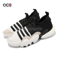 adidas 籃球鞋 Trae Young 2 男鞋 白 黑 襪套式 針織鞋面 愛迪達 Super Villain H06477