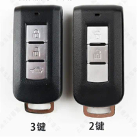 3PCS Replacement New Smart Remote Key Shell Case Fob 2/2+1 Buttons for Mitsubishi Outlander Lancer Eclipse Galant Remote shell