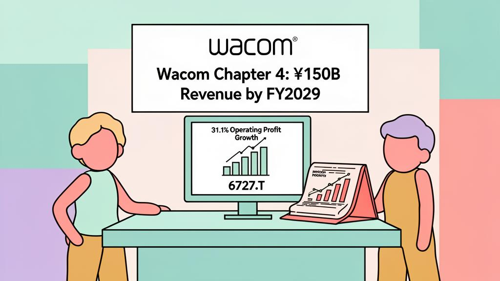 Sharp Restructuring Wacom Posts Sharp Profit Gain on Restructuring; FY2026 Operating Profit ...