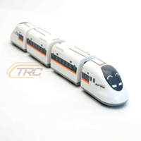 日本新幹線光號鐵路之星列車 Rail Star 鐵支路4節迴力小列車 迴力車 火車玩具 QV037T1 TR台灣鐵道