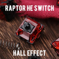 Magnetic Axis 42g Raptor He Switch HALL effect Electromagnetic Trigger Linear Switch keyboard Accessory For Wooting 60he keyboar