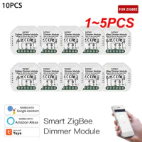 1~5PCS Smart WiFi Switch Module Dimmer Switch Smart Life App Remote Control Alexa Home Voice Control