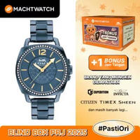 Jam Tangan Wanita Coach Boyfriend 14503985 Ladies Blue Dial Blue Stainless Steel Strap Biru