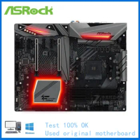 For ASRock X470 Gaming K4 Computer USB3.0 M.2 Nvme SSD Motherboard AM4 DDR4 X470 Desktop Mainboard Used