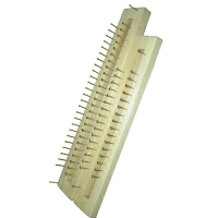 【文具通】木製 毛線 工具 板釘 釘板 毛線編織器 圍巾編織 16pin 16針 E9010084