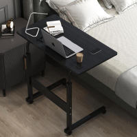 含輪 懶人電腦桌 床邊桌移動簡約臥室用學生書桌簡易升降宿舍懶人電腦桌