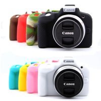 ซิลิโคนฝาครอบกล้องสำหรับ Canon R50ป้องกันกันฝุ่นกรณีกระเป๋ากล้องนุ่มลื่น F Rosted ซิลิโคนผิวสำหรับ EOS R50