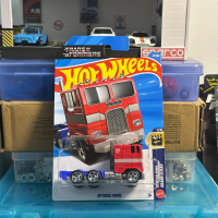 Hotwheels Hot Wheels HW Transformer Optimus Prime Bumblebee