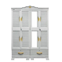 NEW PRODUK NAPOLLY - CABROTA 466 DK - lemari pakaian 4 pintu | lemari plastik 4 pintu napolly | lema