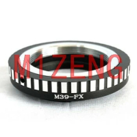m39-fx adapter ring for M39 LTM LSM L39 leica Screw lens to Fujifilm fuji FX XA7 XE3/X-Pro2/XH1/X-A3/X-A5/XT4 xt2 xt20 camera