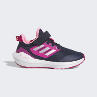 Adidas EQ21 Run 2.0 EL K [GZ2308] 中童 慢跑鞋 運動 休閒 緩震 魔鬼氈 包覆 深藍