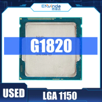 Used Original Intel Celeron G1820 2.7GHz 2M Cache Dual-Core CPU Processor SR1CN LGA1150 Tray Support H81 Motherboard