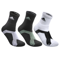 adidas 愛迪達 adidas P5 高機能 中筒 運動襪 6雙入(機能襪 運動襪 透氣襪 籃球襪 羽球襪)