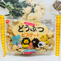 日本 Zelico 鈴木榮光堂 動物造型餅乾 250g 動物餅