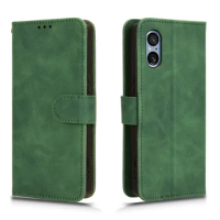 Magnetic Book Flip PU Leather Case For Sony Xperia 5 V Card Holder Wallet Stand Soft Back Phone Cover Funda
