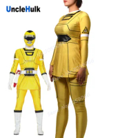 Gekisou Sentai Carranger Yellow Racer Cosplay Costume | UncleHulk