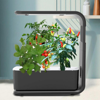 廠家智慧水培種植機微景觀全光譜植物生長燈亞馬遜優選懶人種菜箱