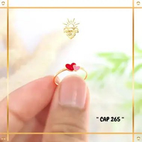 CINCIN EMAS ANAK MODEL LOVE TERBARU TANPA PERMATA EMAS ASLI EMAS MUDA KADAR 6K (300) & 8K (375) CINC