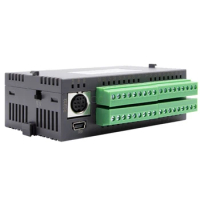 Customizable Compact Size PLC FX3GC 16M 32M 32000 Steps, 8 High Speed Pulse Output Analog PT100 NTC 