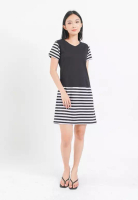 MILLE FLEUR Ollen Casual Dress Black