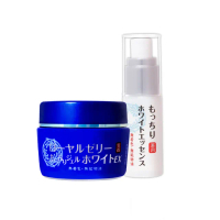 【OZIO 歐姬兒】美白雙星組 QQ潤白凝露EX+透白萃雙效精華(美白淡斑保養組)