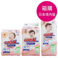 【GOO.N】日本境內版-大王敏感肌黏貼型紙尿布M/L/XL(4包/箱)