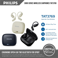 PHILIPS TAT3769 Open-Ear TWS Earphone 3000 Series Bluetooth 5.4 Flexible Ear-Hook Design IPX4 Sport 