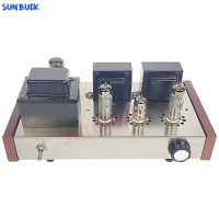 Sunbuck negative feedback 5u4m 6n1 6p14 single-ended class A tube Power Amplifier 5W 2.0 tube Amplifier kit DIY