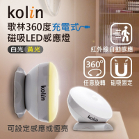 Kolin 歌林360度充電式磁吸感應燈KLT-MN360