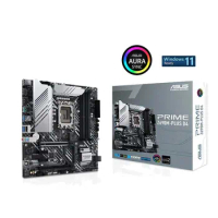NEW For Asus PRIME Z690M-PLUS D4 Original Desktop For Intel Z690 DDR4 Motherboard LGA 1700 Support 12900KF 12700K 12400