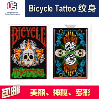 匯奇撲克 Bicycle Tattoo 紋身 進口收藏花切撲克牌 創意藝術紙牌