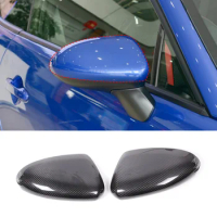 Car Exterior Rearview Mirror Anti-Scratch Protect Trim Sticker Cover Carbon Fiber kit Fit For Toyota 86/Subaru BRZ ZD8 2022