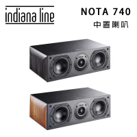 Indiana Line NOTA 740X 中置揚聲器/只-黑橡木