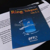 Free shipping Ring Teleport 1.1 - Trick - Close Up Magic / Magic Trick
