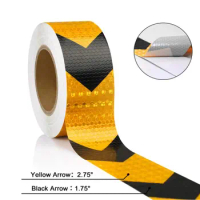 Car Reflective Sticker Safety Mark Warning Reflector Strips Tape For Car Bicycle Truck Trailer Reflection Decor Accessories