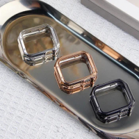 Watchcase For Apple Watch Ultra 2 49mm Soft TPU Protector Bumper Case iWatch Series 9 8 7 SE 6 5 4 3 41/45/40/41/42mm Case