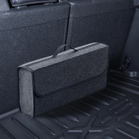 Car Storage Bag Felt Cloth Storage Box Auto Cargo Container Bag Felt Cloth Storage Case Auto Interio