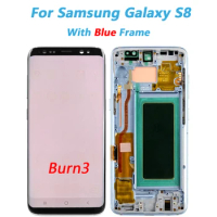 Super AMOLED Touch Screen Digitizer Assembly, LCD with Burn Shadow Display, Fit for Samsung Galaxy S8, G950F, SM-G950