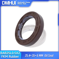 Rotary Shaft Oil Seal High Pressure Resistance DMHUI Brand 25.4*35*6 25.4x35x6 MM Size BAB2 Type FPM Material