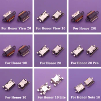 10PCS USB Jack Connector Charging Dock Plug Port For HuaWei Honor 10i 20i View 20 Note 10 Lite Pro Micro Type-C Charge Socket