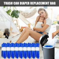 Garbage Bag Baby Diaper Bin Garbage Bag Replacement Liners Garbage Bag Thickened Antibacterial Garbage Sack Baby Products