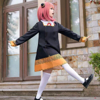 【伊甸園學院】安妮亞COS裝 可愛C間諜過家家  阿尼亞cos  阿尼亞 安尼亞  cosplay 女童裝二次元動漫同款