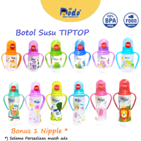 DODO Botol Susu Bayi Tip Top 4oz dan 80z - Botol Susu Dodo Streamline With Handle