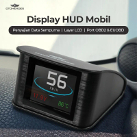 BerkahMall Jakarta OTOHEROES Display HUD Mobil OBD2 On-board Computer Speedometer - P10